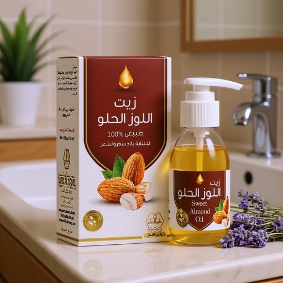 وادي النحل زيت اللوز الحلو 125 مل