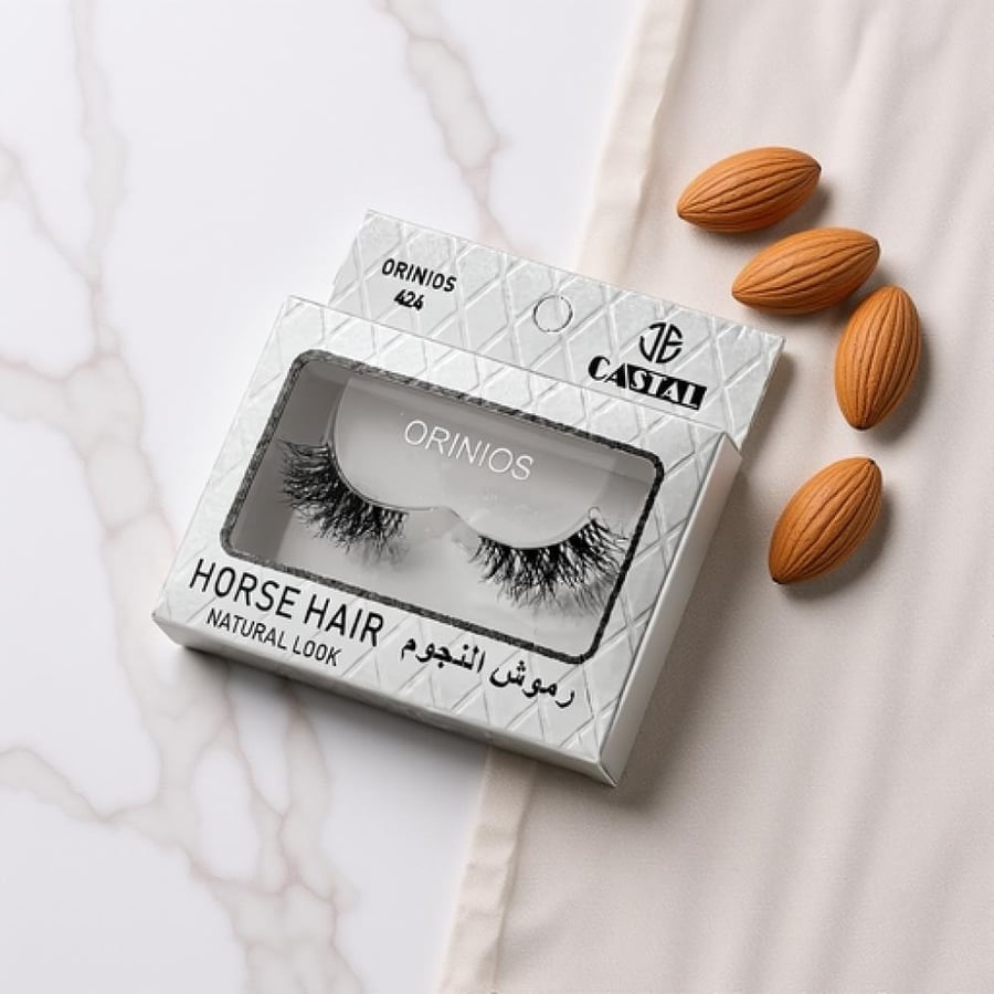 كاستل رموش النجوم شعر طبيعي رقم 424