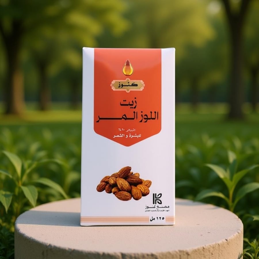 كنوز زيت اللوز المر للبشرة والشعر - 125 مل