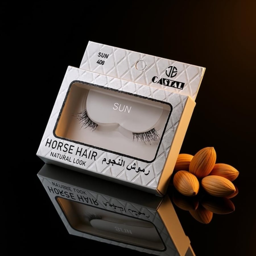كاستال رموش النجوم شعر طبيعي رقم 408