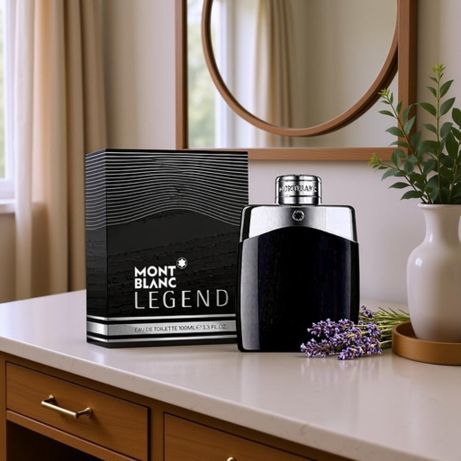 عطر مونت بلانك ليجند أو دي تواليت رجالي 100 مل