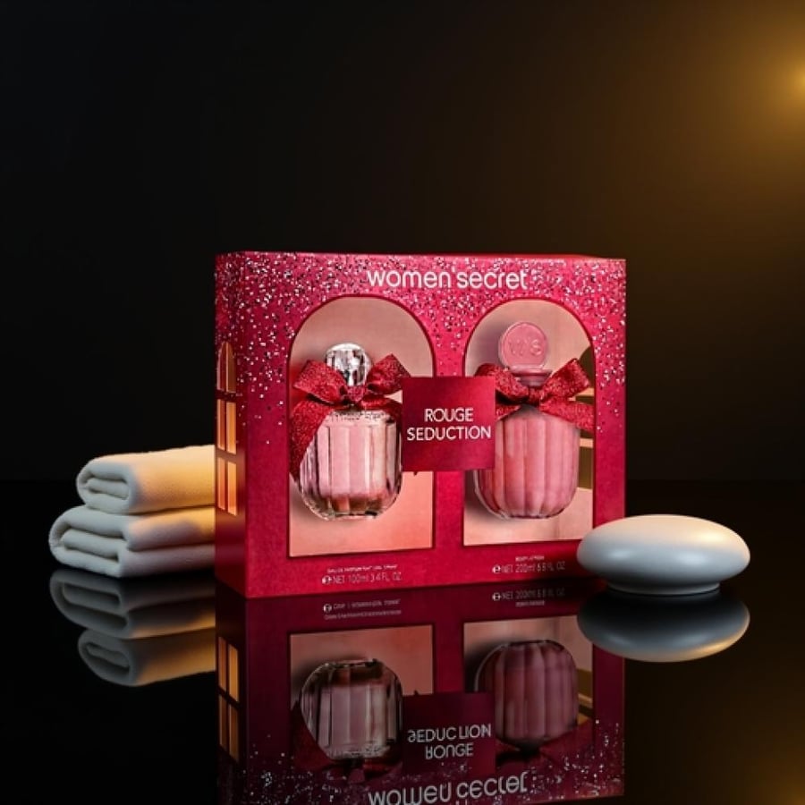 مجموعة Women's Secret روج سيداكشن: عطر 100 مل وكريم للجسم 200 مل