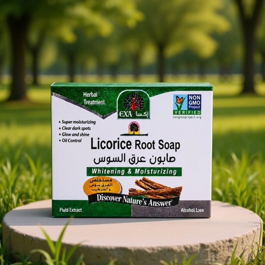 صابون اكسا بخلاصة عرق السوس 100 جم