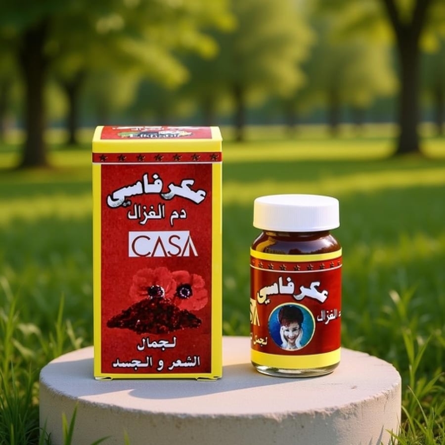 كازا بودرة عكر فاسي دم الغزال 8 جم