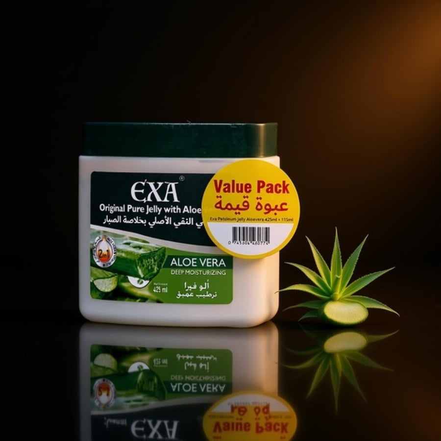 إكسا الجلي النقي بخلاصة الصبار الوفيرا لترطيب عميق 425 مل + 115 مل