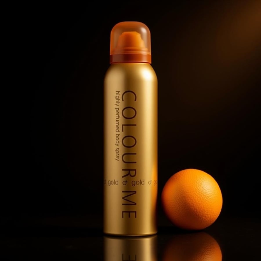بخاخ معطر رجالي كولور مي الذهبي 150 مل