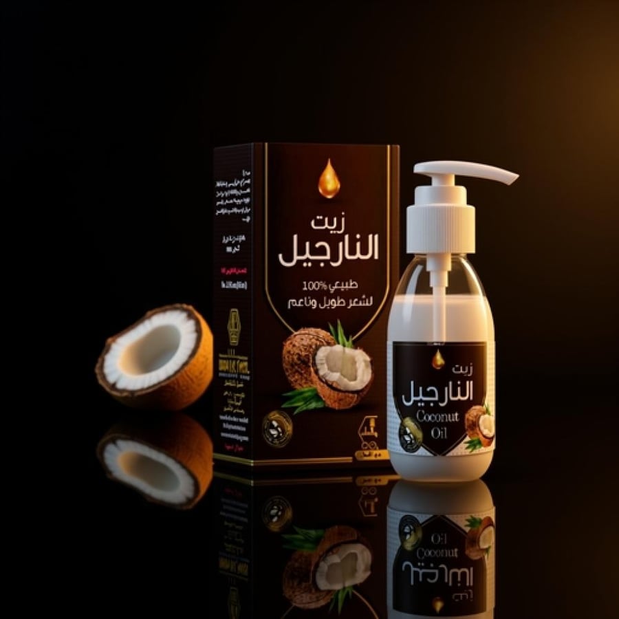 وادي النحل زيت النارجيل الطبيعي 125 مل