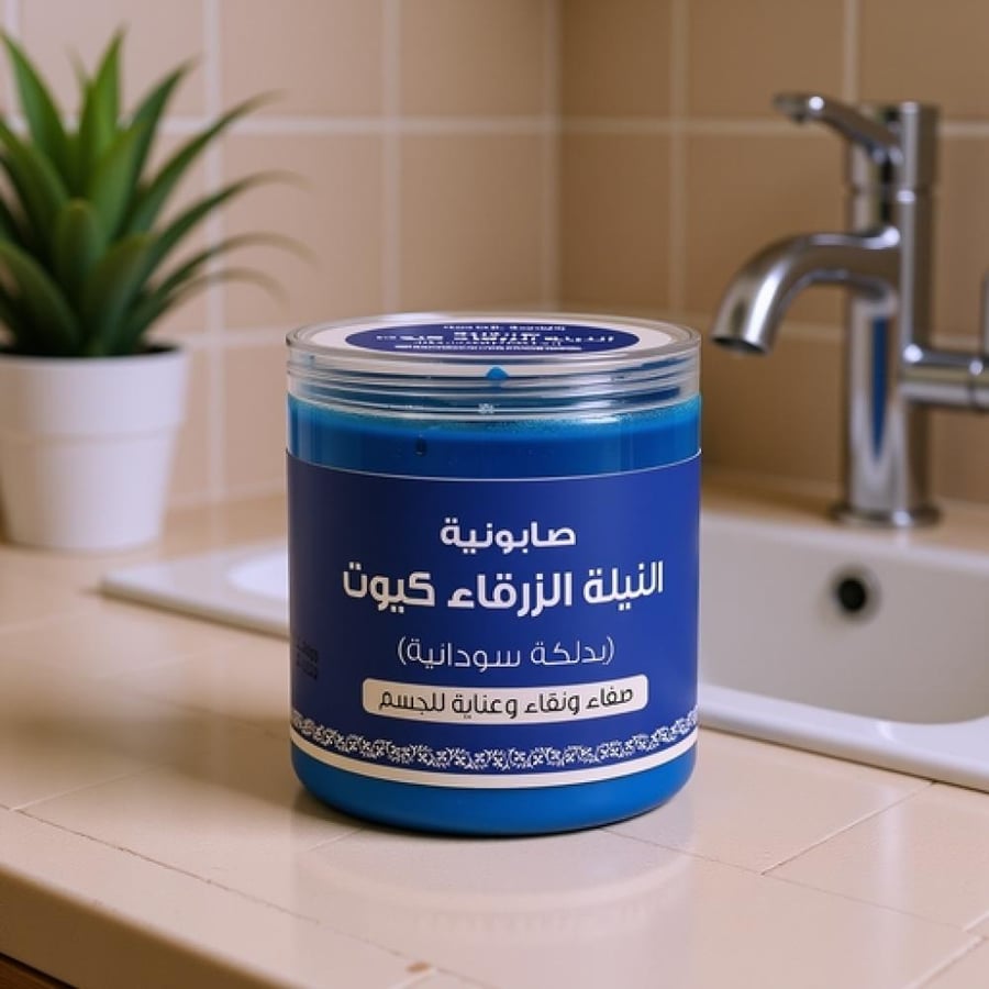 بيوتنتتي اللمسة الناعمة صابونية النيلة الزرقاء كيوت 700 جم