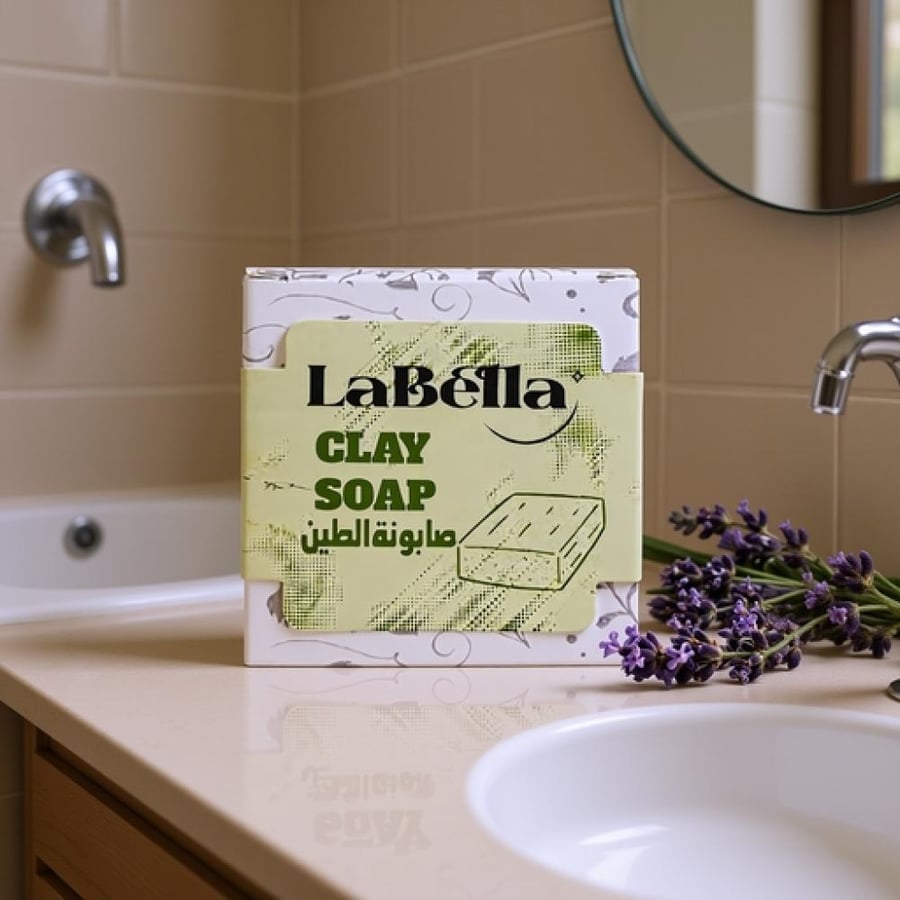 لابيلا صابونة الطين الطبيعي 150 جم