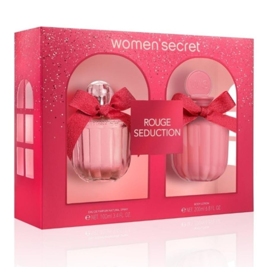 مجموعة Women's Secret روج سيداكشن: عطر 100 مل وكريم للجسم 200 مل