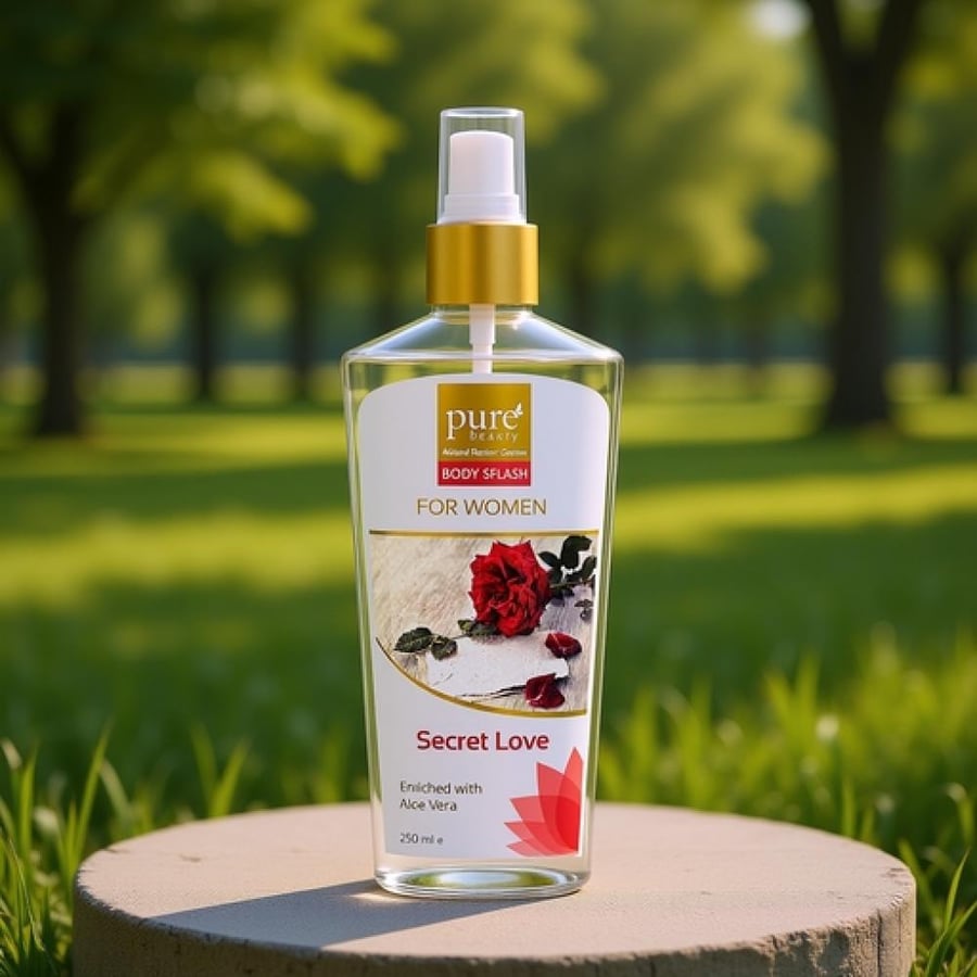 بيور بيوتي بخاخ معطر للجسم سيكرت لاف للنساء 250 مل