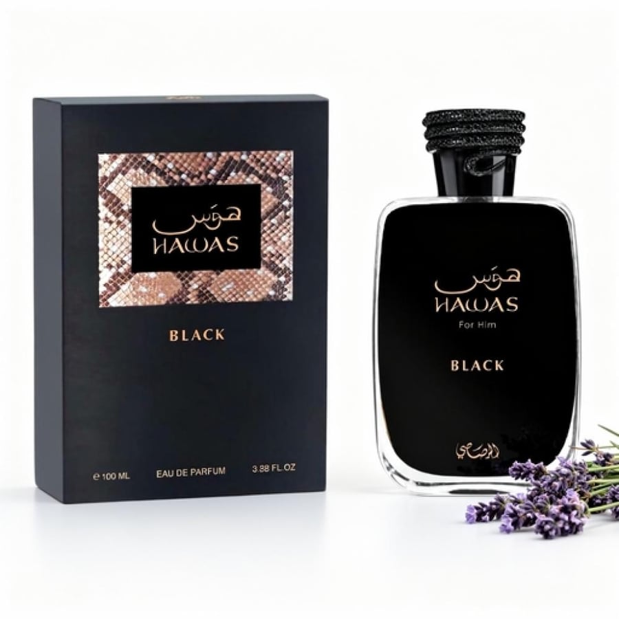 عطر الرصاصي هوس بلاك أو دو بارفيوم 100 مل