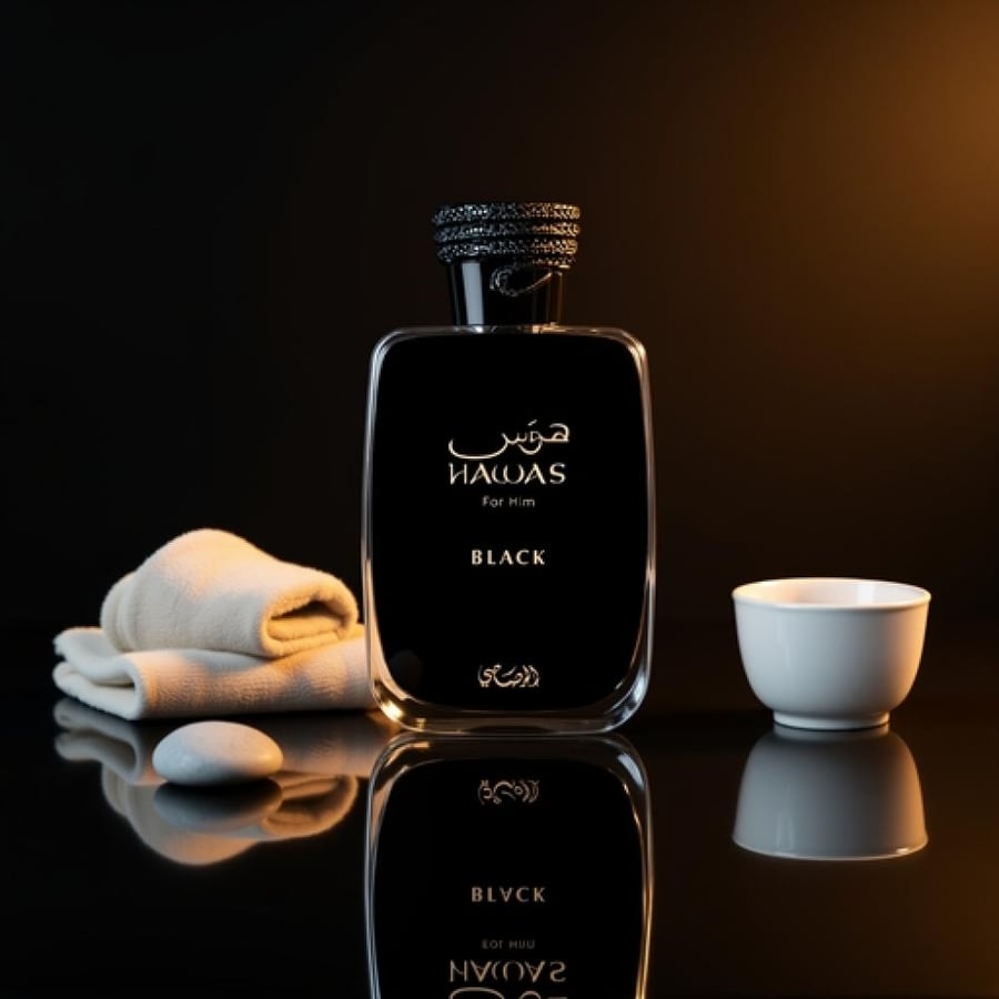 عطر الرصاصي هوس بلاك أو دو بارفيوم 100 مل