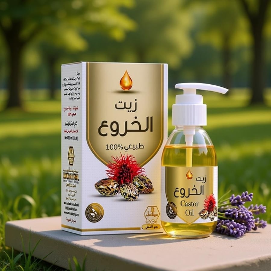 زيت الخروع الطبيعي من وادي النحل - 125 مل