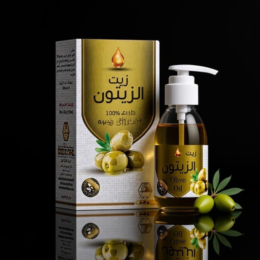 زيت وادي النحل بالزيتون للشعر 125 مل