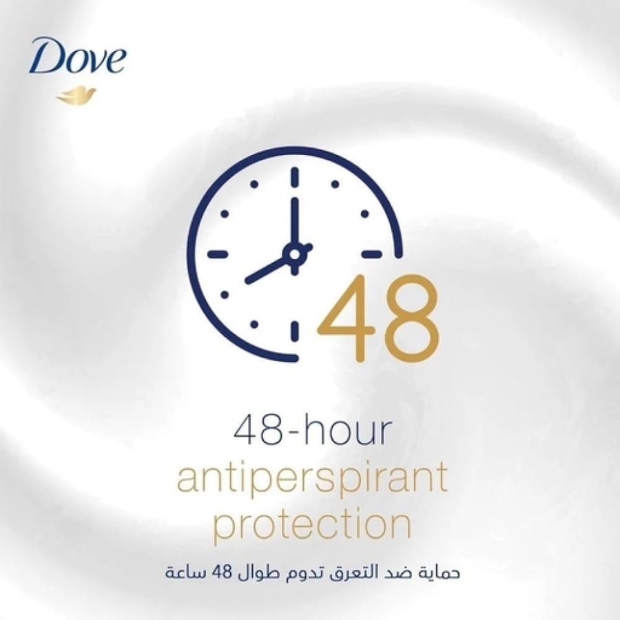 دوف مزيل العرق بخاخ برائحة البودرة الناعمة 150 مل