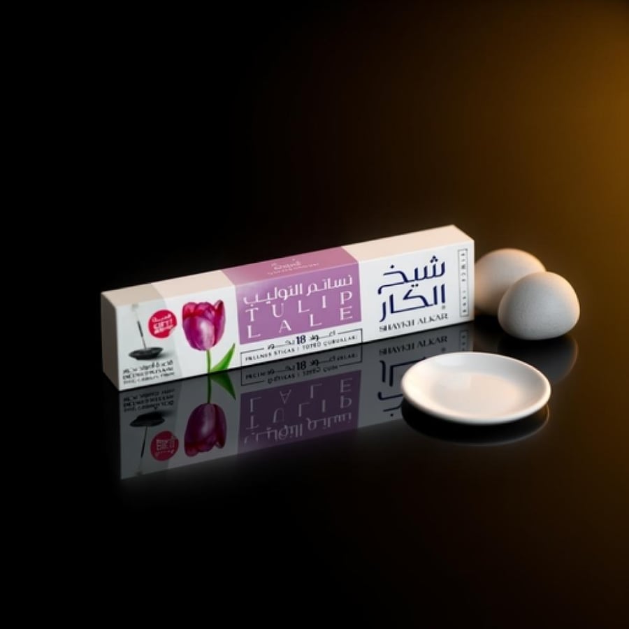 شيخ الكار أعواد بخور نسائم التوليب (18 قطعة)
