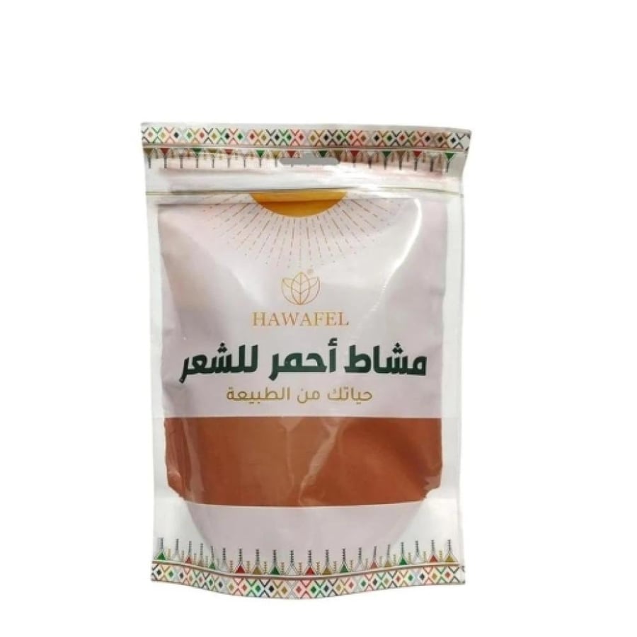 حوافل مشاط أحمر للشعر 250 جم
