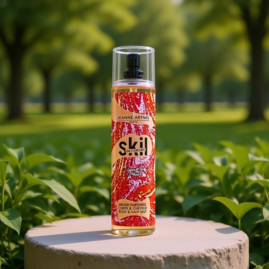 معطر سكيل ليكويد لاف للجسم والشعر بلمعة فضية 250 مل