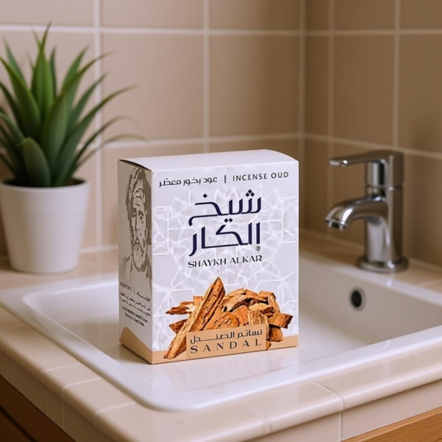 شيخ الكار بخور مبثوث مباخر نسائم الصندل 30 جم