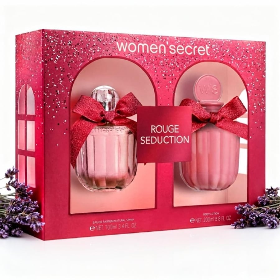 مجموعة Women's Secret روج سيداكشن: عطر 100 مل وكريم للجسم 200 مل