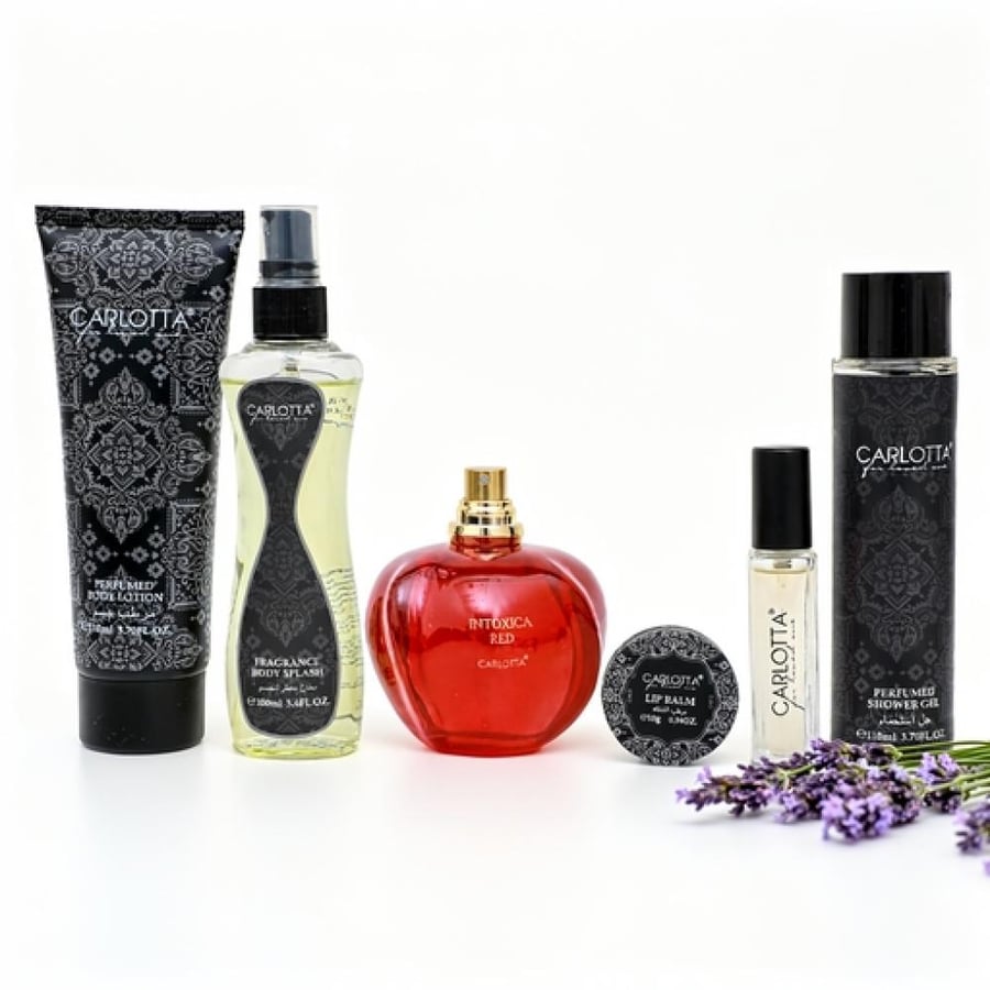 كارلوتا إنطوكسيكا الأحمر طقم عطر نسائي