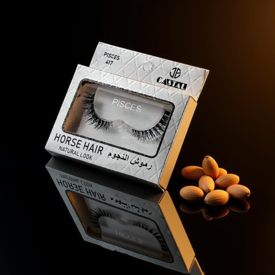 كاستال رموش النجوم شعر طبيعي رقم 417