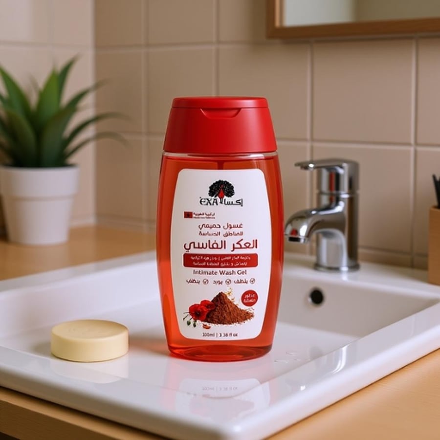 غسول إكسا الحميمي للمناطق الحساسة بالعكر الفاسي 100 مل