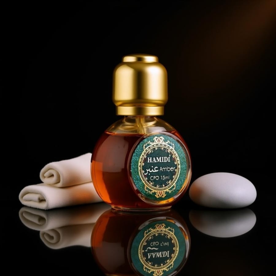 حامدي زيت عطري عنبر للجنسين 15 مل