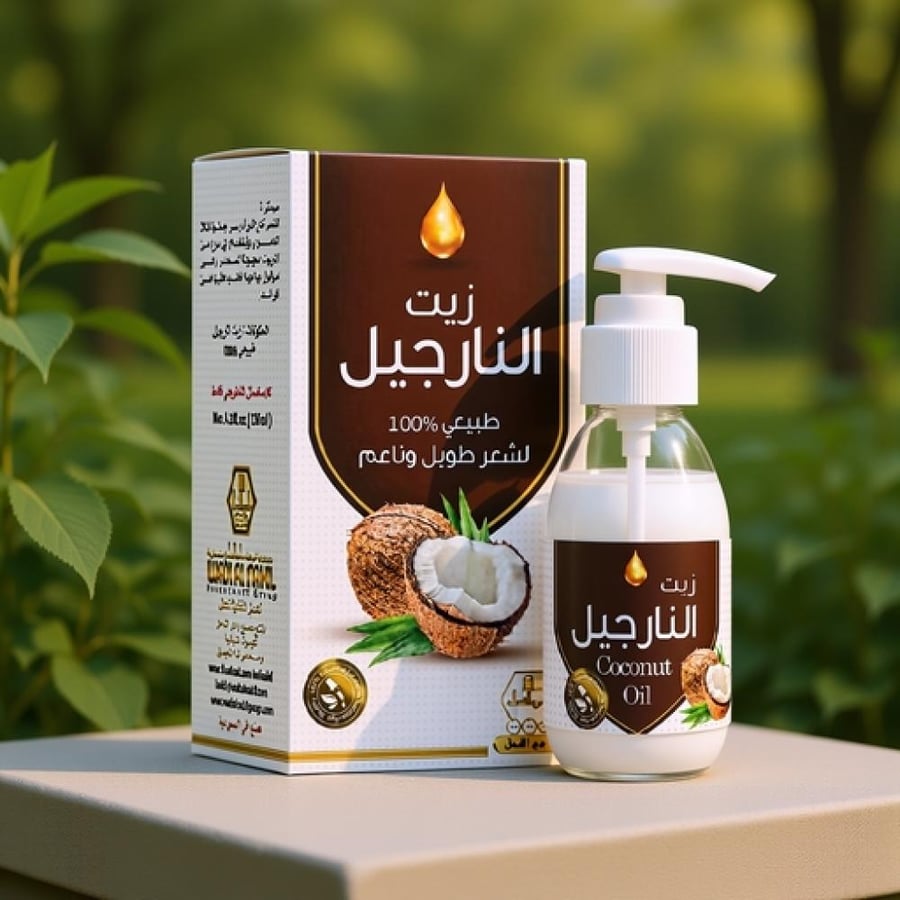 وادي النحل زيت النارجيل الطبيعي 125 مل