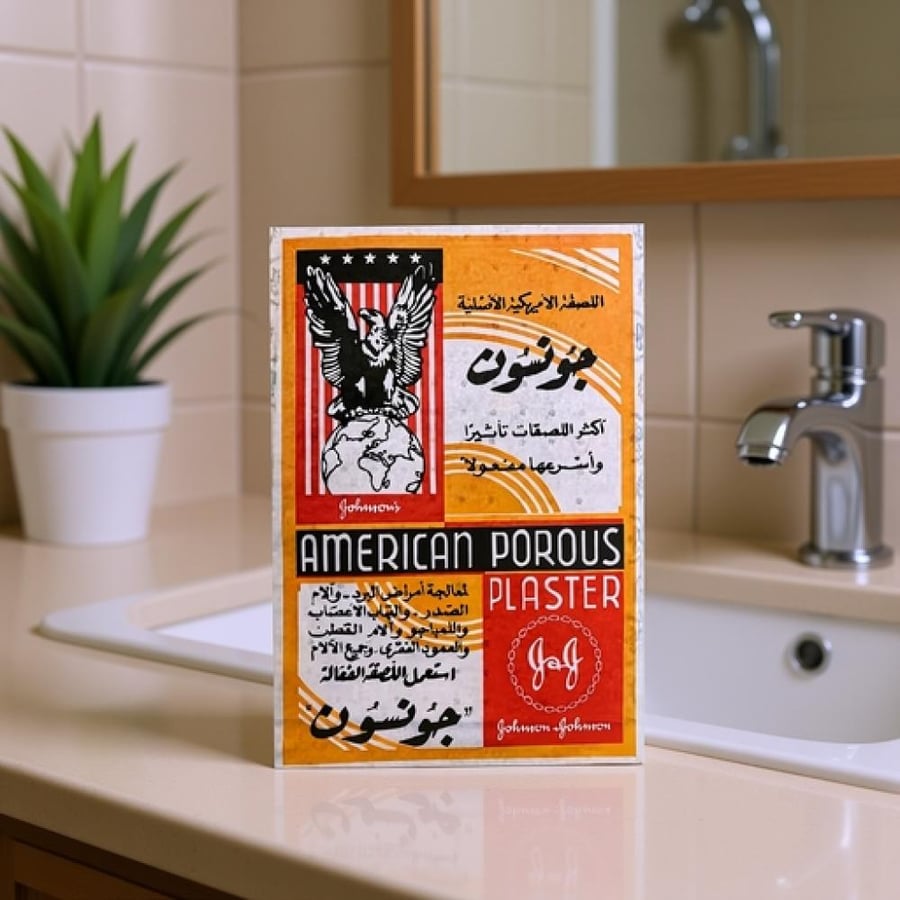 جونسون لصقة الظهر الأمريكية الأصلية