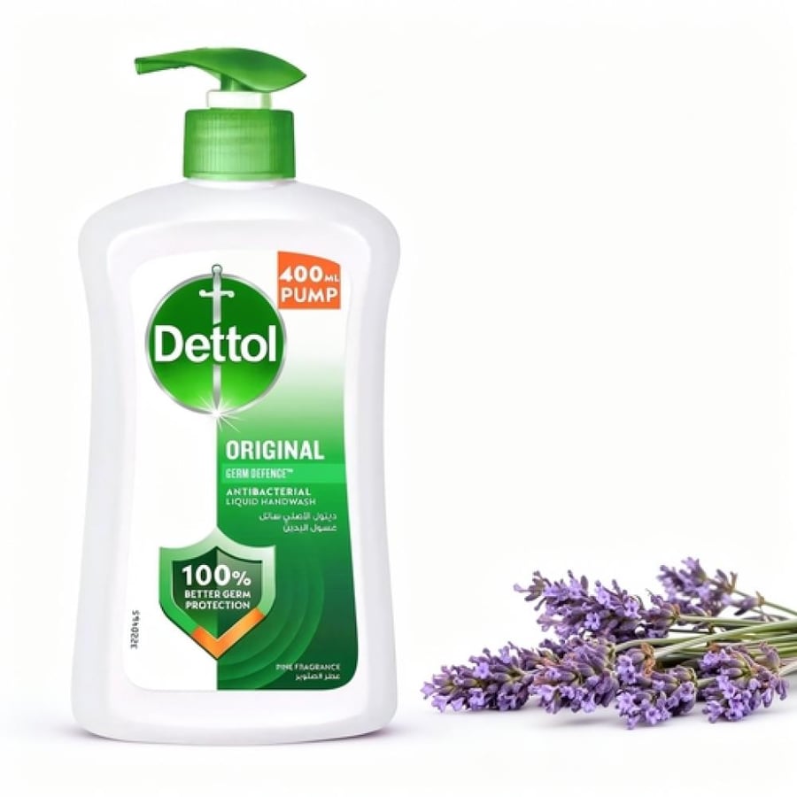 ديتول سائل غسول اليدين بعطر الصنوبر 400 مل (عبوتان)
