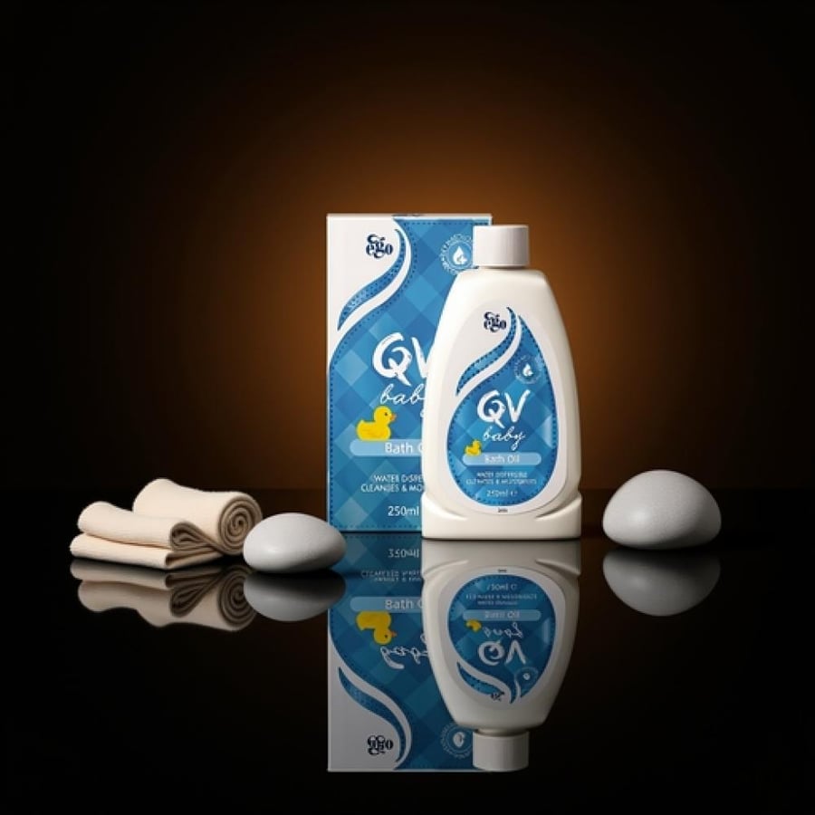 زيت استحمام للأطفال من كيو في بيبي - 250 مل