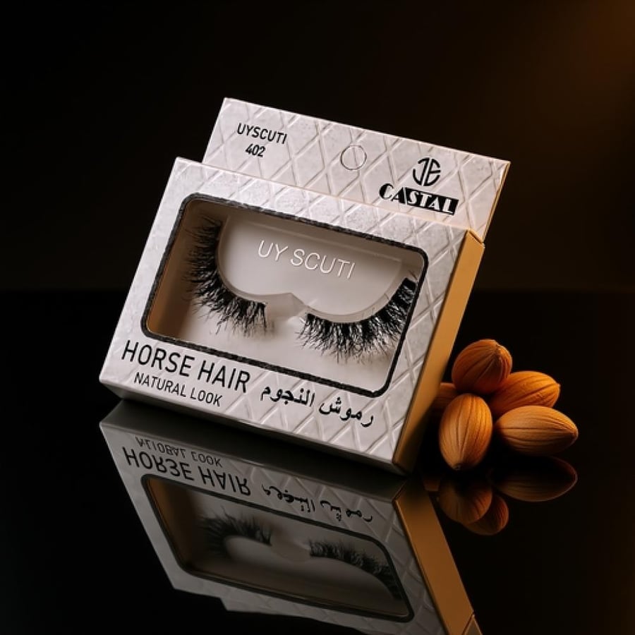 كاستال رموش النجوم شعر طبيعي رقم 402