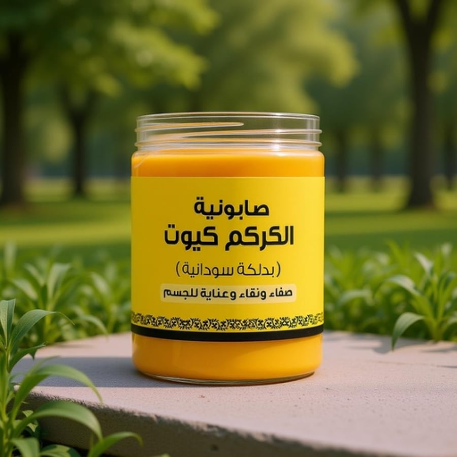 بيوتين اللمسة الناعمة صابون الكركم والدلكة 700 مل