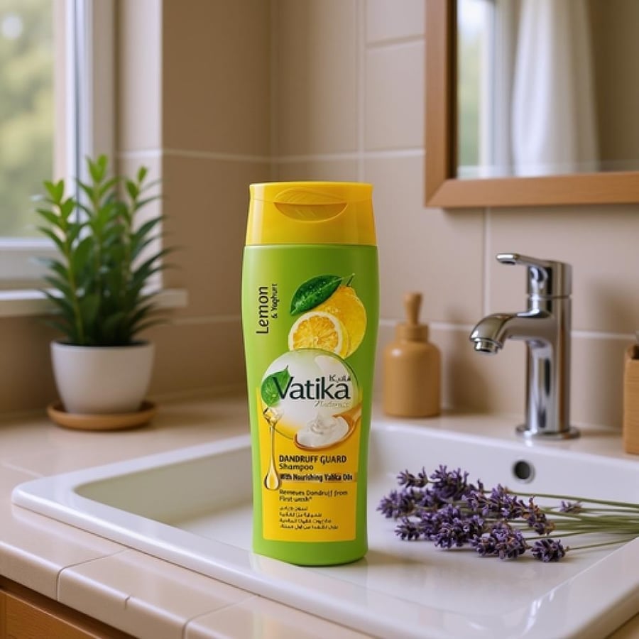 شامبو فاتيكا بالليمون والزبادي للحماية من القشرة 200 مل