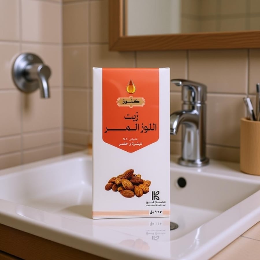 كنوز زيت اللوز المر للبشرة والشعر - 125 مل