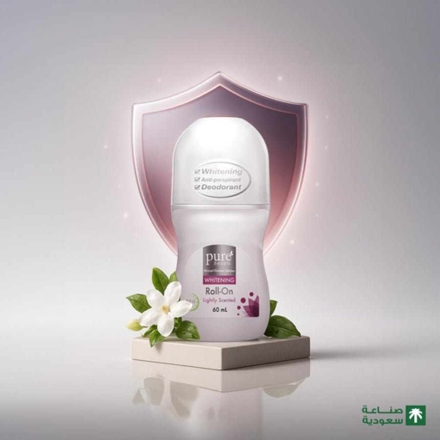 بيور بيوتي رول مضاد للتعرق المعطر المفتح 60 مل