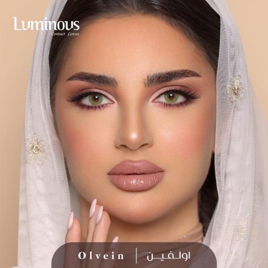 عدسات لومينوس اللاصقة الشهرية - أوليفن