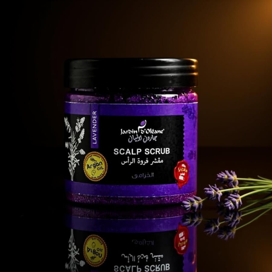 جاردن أوليان مقشر فروة الرأس بالخزامى 250 جرام
