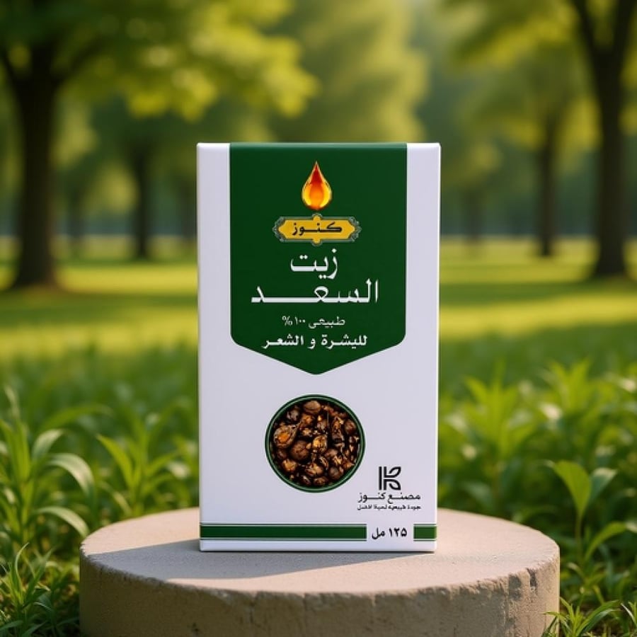 كنوز زيت السعد للبشرة والشعر 125 مل