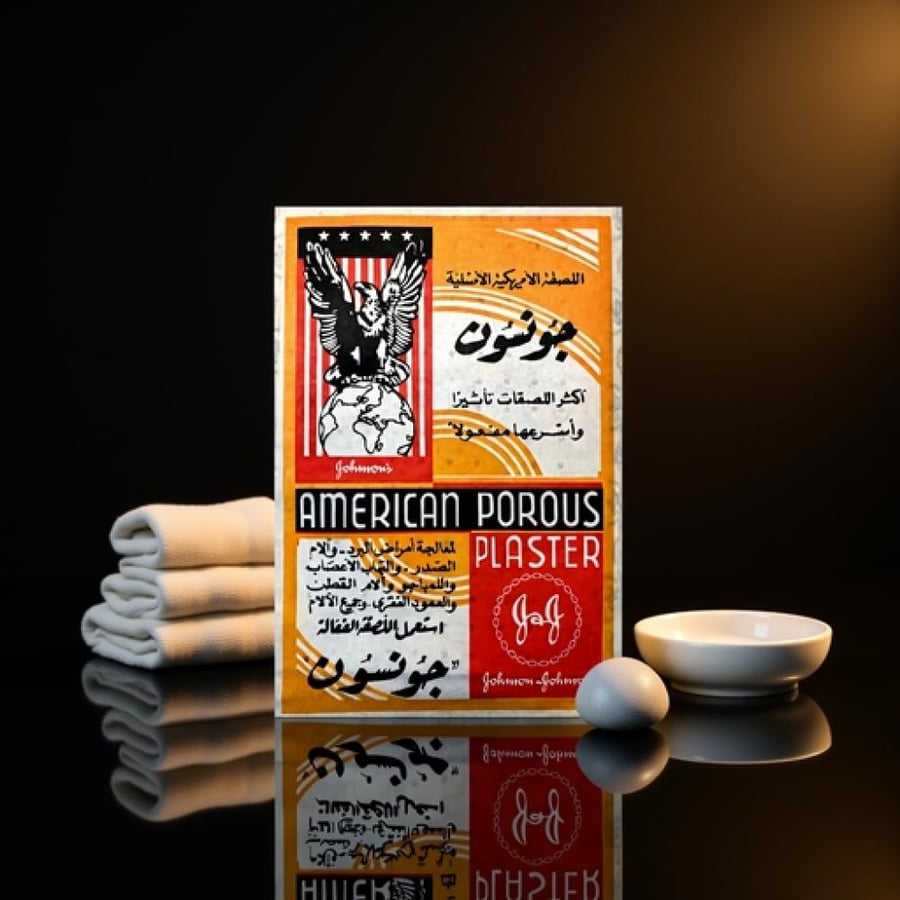جونسون لصقة الظهر الأمريكية الأصلية