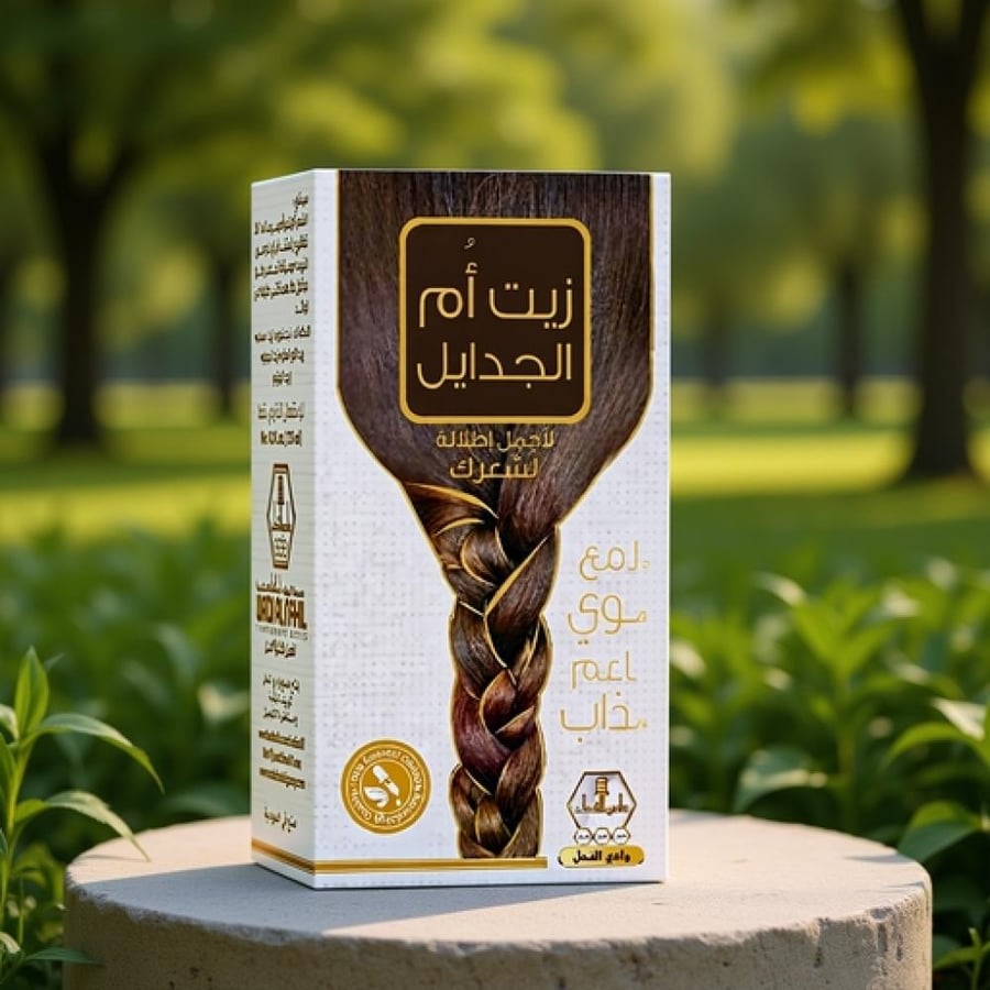 زيت أم الجدايل من وادي النحل 125 مل