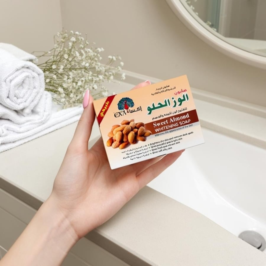 صابون اكسا باللوز الحلو 100 جم