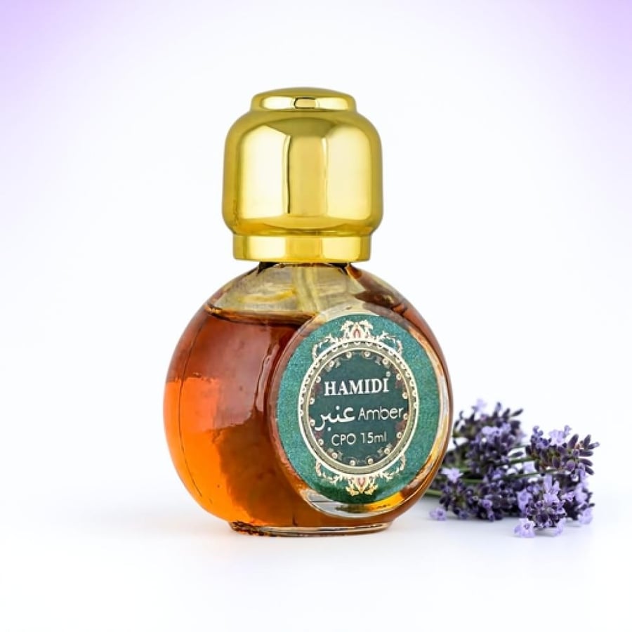 حامدي زيت عطري عنبر للجنسين 15 مل
