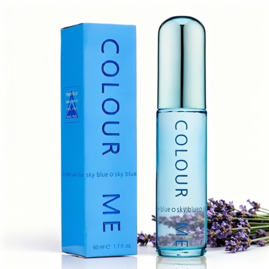 عطر نسائي سكاي بلو من كولور مي 50 مل