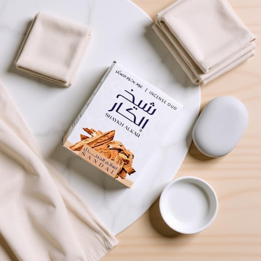 شيخ الكار بخور مبثوث مباخر نسائم الصندل 30 جم