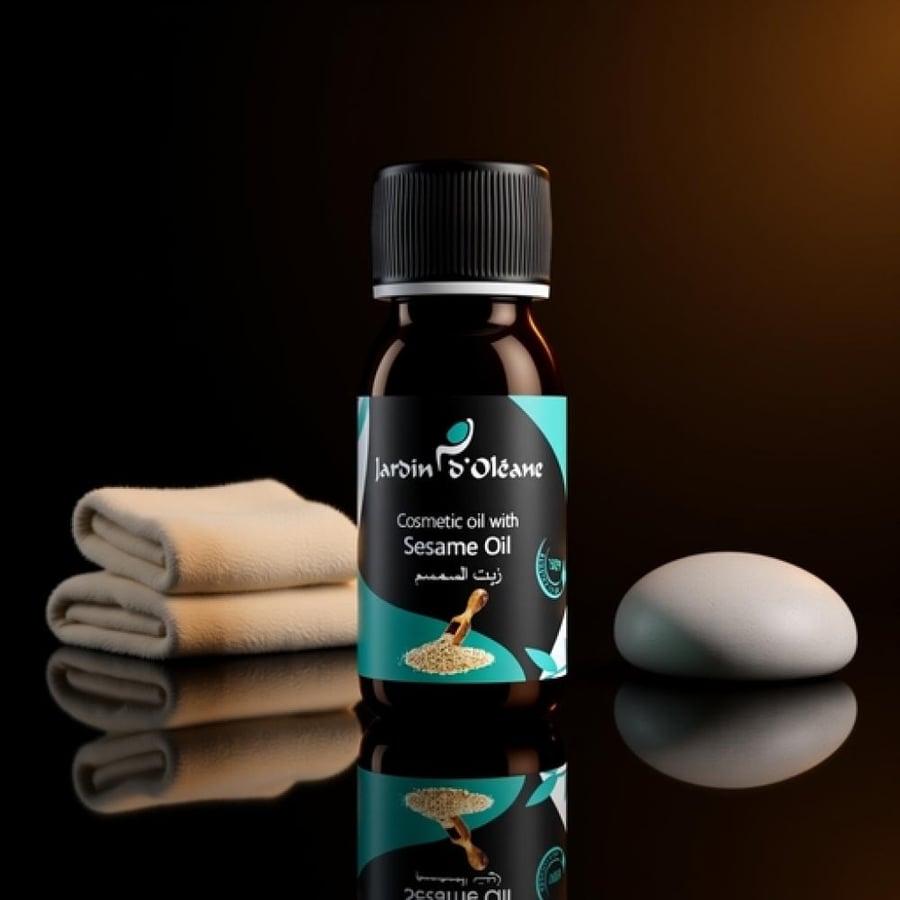 زيت السمسم التجميلي من جاردن أوليان 60 مل