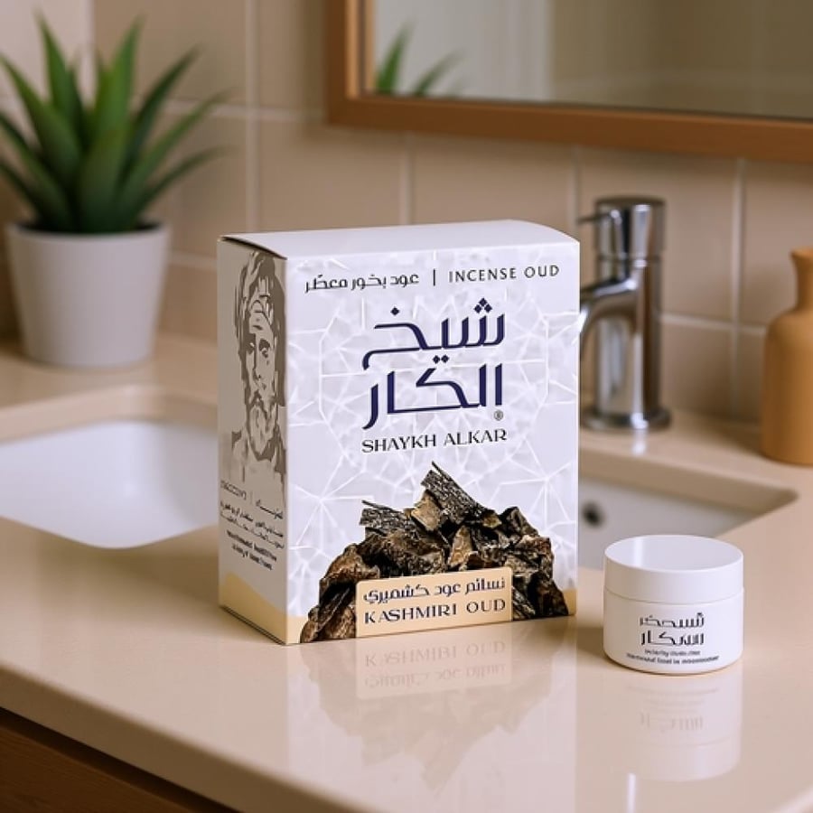 شيخ الكار بخور مبثوث مباخر نسائم عود كشميري 30 جم