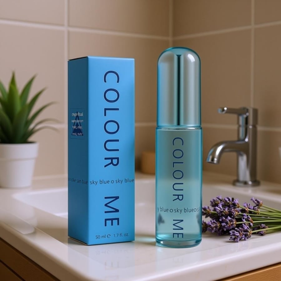عطر نسائي سكاي بلو من كولور مي 50 مل